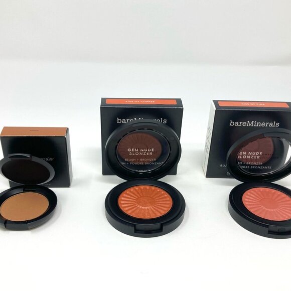 Bareminerals Gen nude BRonzer and Blonzer Set  3pack new in box  Travel Size - Picture 1 of 1